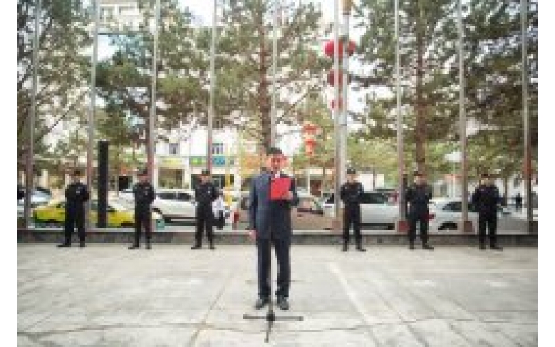 慶賀祖國(guó)70華誕，野馬集團(tuán)舉行升旗儀式！